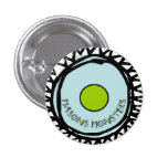 Blue Circle Pin