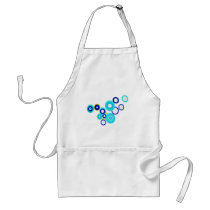 Blue Circles aprons by myhome71 Blue Circles aprons
