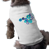 Blue Circles pet clothing by myhome71 Blue Circles pet clothing