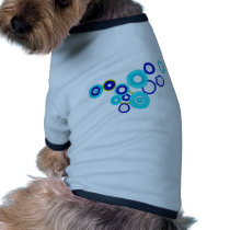 Blue Circles Doggie Shirt