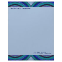 blue circles letterhead