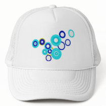Blue Circules hats by myhome71 Blue Circules hats