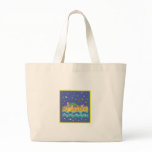 Blue City Tote Bag
