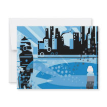 blue-city invitations by CreativeColours blue-city invitations