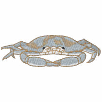 Blue Claw Crab embroidered shirts by ZazzleEmbroidery Blue Claw Crab embroidered shirts