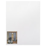 Blue Clematis in studio of the artist Anna Ancher Customized Letterhead