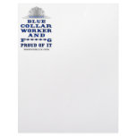 Blue Collar Worker,Proud Of It,Oil,Letterhead,Hat