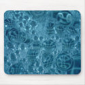 Blue Condensation mousepad