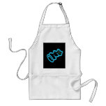 Blue Condom aprons