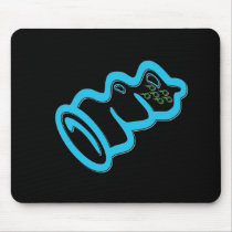 Blue Condom mousepads by markthaler Blue Condom mousepads