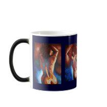 Blue Contour I mugs by taiche Blue Contour I mugs