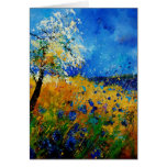 blue cornflowers45.0108 greeting cards