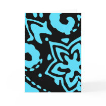 Blue cornucopia Greeting Card