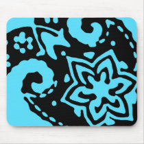 Blue cornucopia mousepads by myhome71 Blue cornucopia mousepads