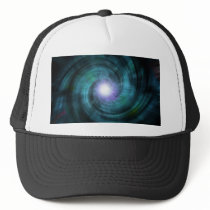 Blue Cosmic Twirl Hats