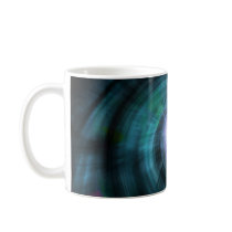 Blue Cosmic Twirl Mug