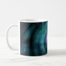 Blue Cosmic Twirl Mug
