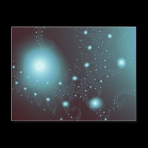 Blue Cosmos postcards