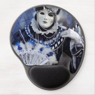 Blue Costume Gel Mouse Pad