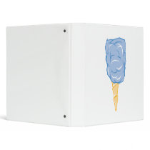blue cotton candy vinyl binders