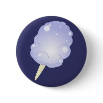 Blue Cotton Candy buttons