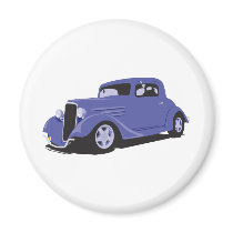 Blue Coupe magnets