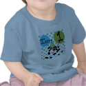 Blue Cow 1st Birthday Tshirts and Gifts shirt
