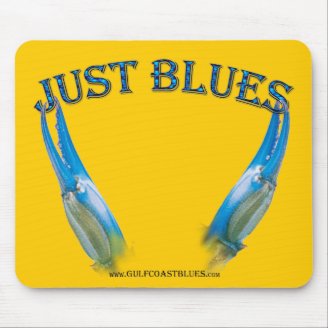 Blue Crab Claws-Just Blues Mousepads