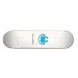 Blue crab custom skate board
