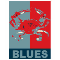 Blue Crab Iconized t-shirts
