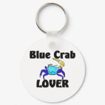 Blue Crab Lover keychains by AnimalShirts Blue Crab Lover keychains