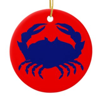 Blue Crab ornament