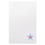 Blue Crab Star Stationery Design