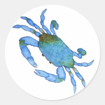 Blue Crab Stickers