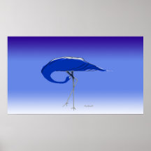 Blue Crane Posters