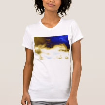Blue&Cream Cavernous Storm by KLM Tee Shirt