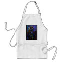 Blue Creole Rain aprons