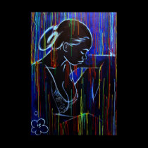 Blue Creole Rain posters