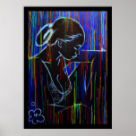Blue Creole Rain posters