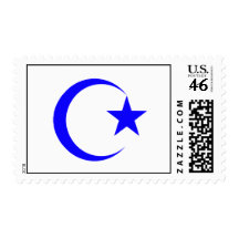 Blue Crescent & Star.png Stamps