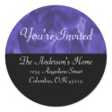 Blue Crinkle Paper Address Labels stickers by mrssocolov2 Blue Crinkle Paper Address Labels stickers