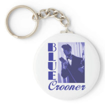 Blue Crooner Keychain keychains