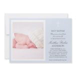 BLUE CROSS | BAPTISM INVITATION