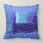 BLUE CROSS-HATCH DESIGNER PILLOW BY SERENITY GIFTS pillows