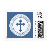 Blue Cross Small Stamp
