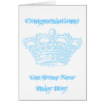 Blue Crown Card
