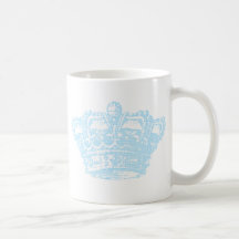Blue Crown Coffee Mugs