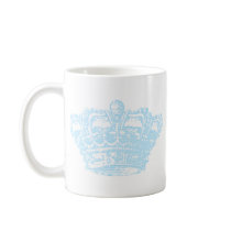Blue Crown Coffee Mugs
