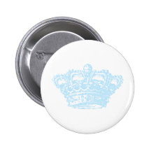 Blue Crown Pins