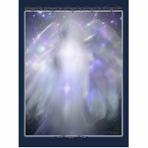 blue crystal angel photo cut outs